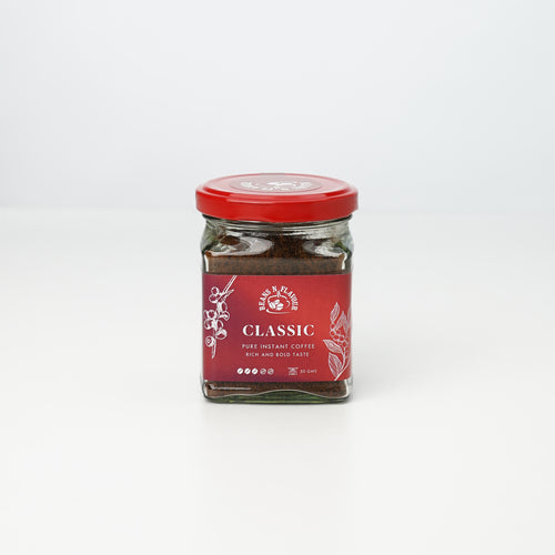 Classic instant coffee jar