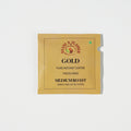 Gold instant coffee travel sachets