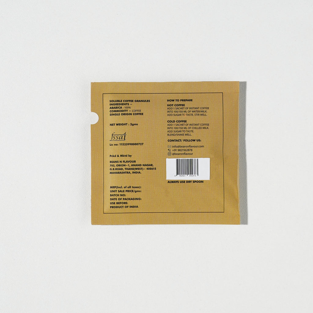 Gold — Travel Sachets