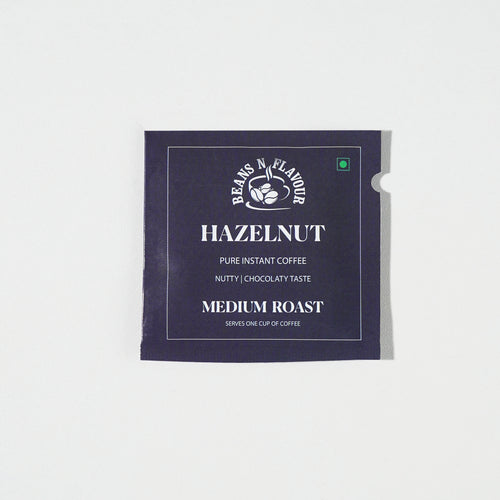 Classic Hazelnut instant coffee travel sachets