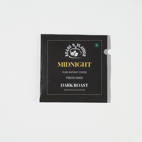 Classic Midnight instant coffee travel sachets