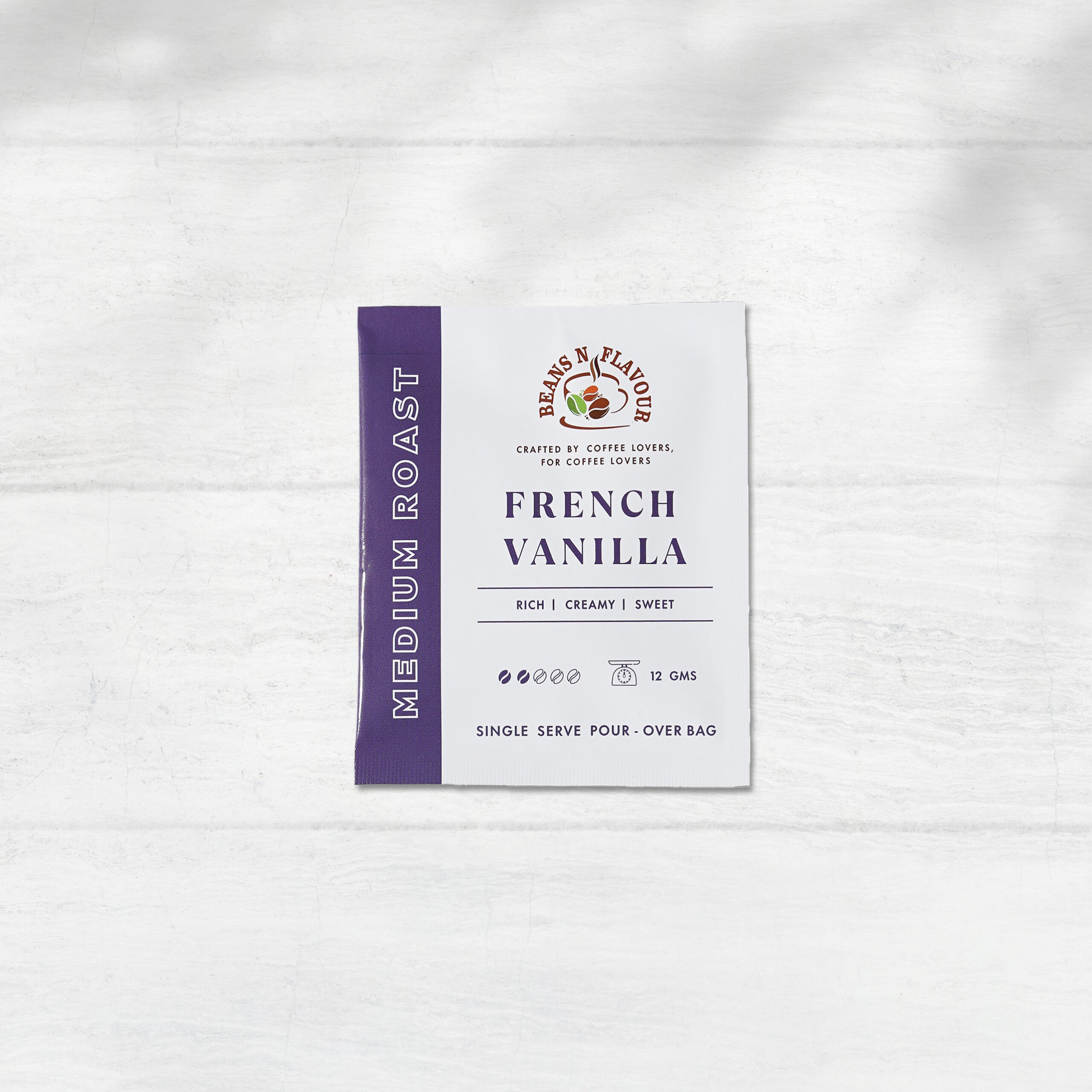 French Vanilla Pour-Over Drip Coffee Bags